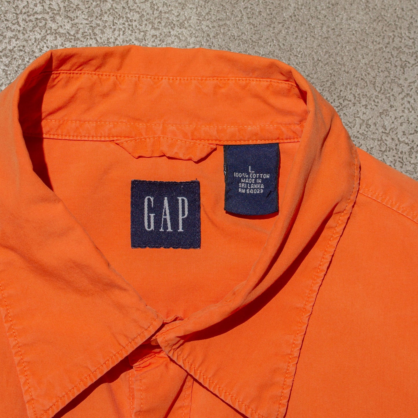 Cotton Poplin Shirt【L】