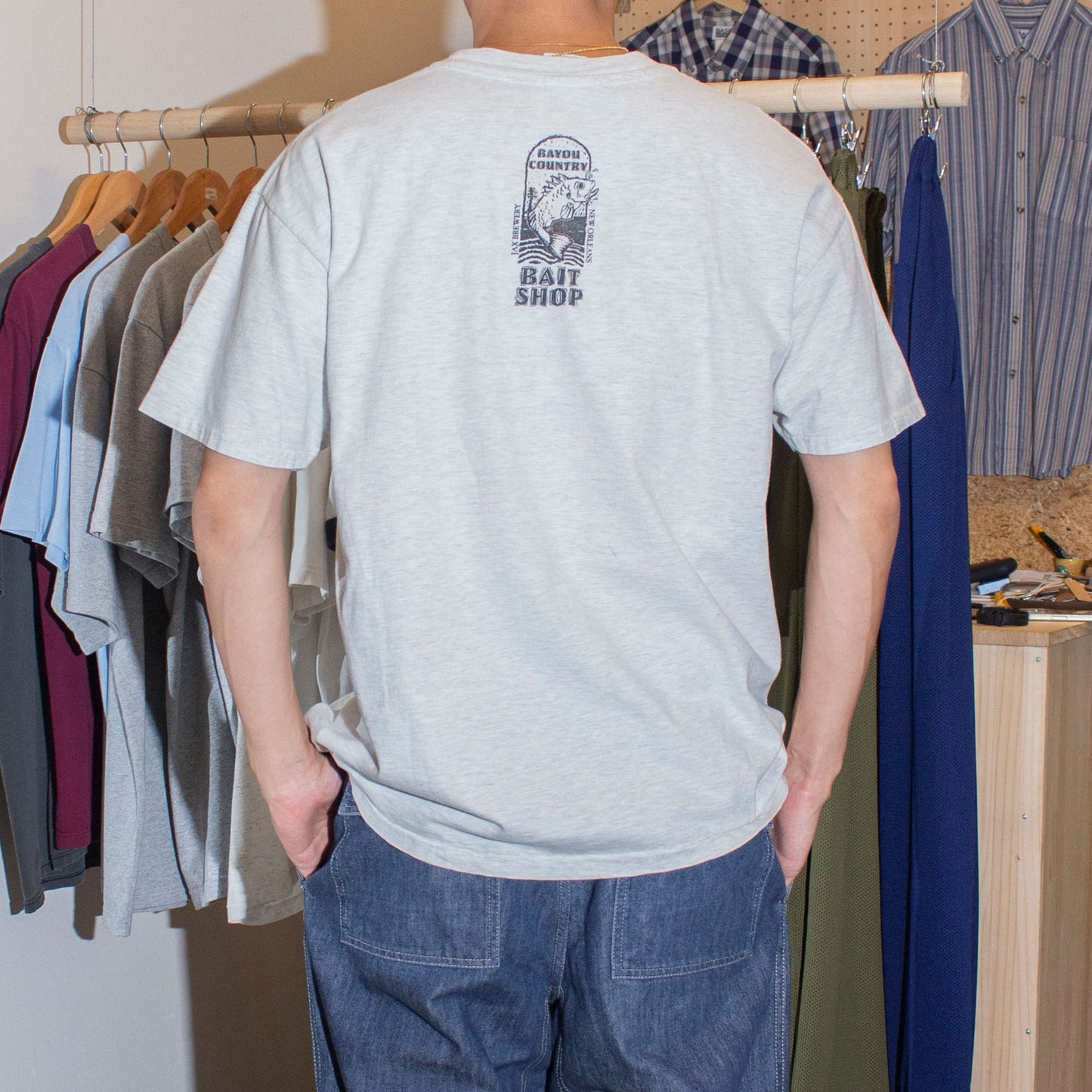 "BAYOU COUNTRY BAIT SHOP" T-shirt