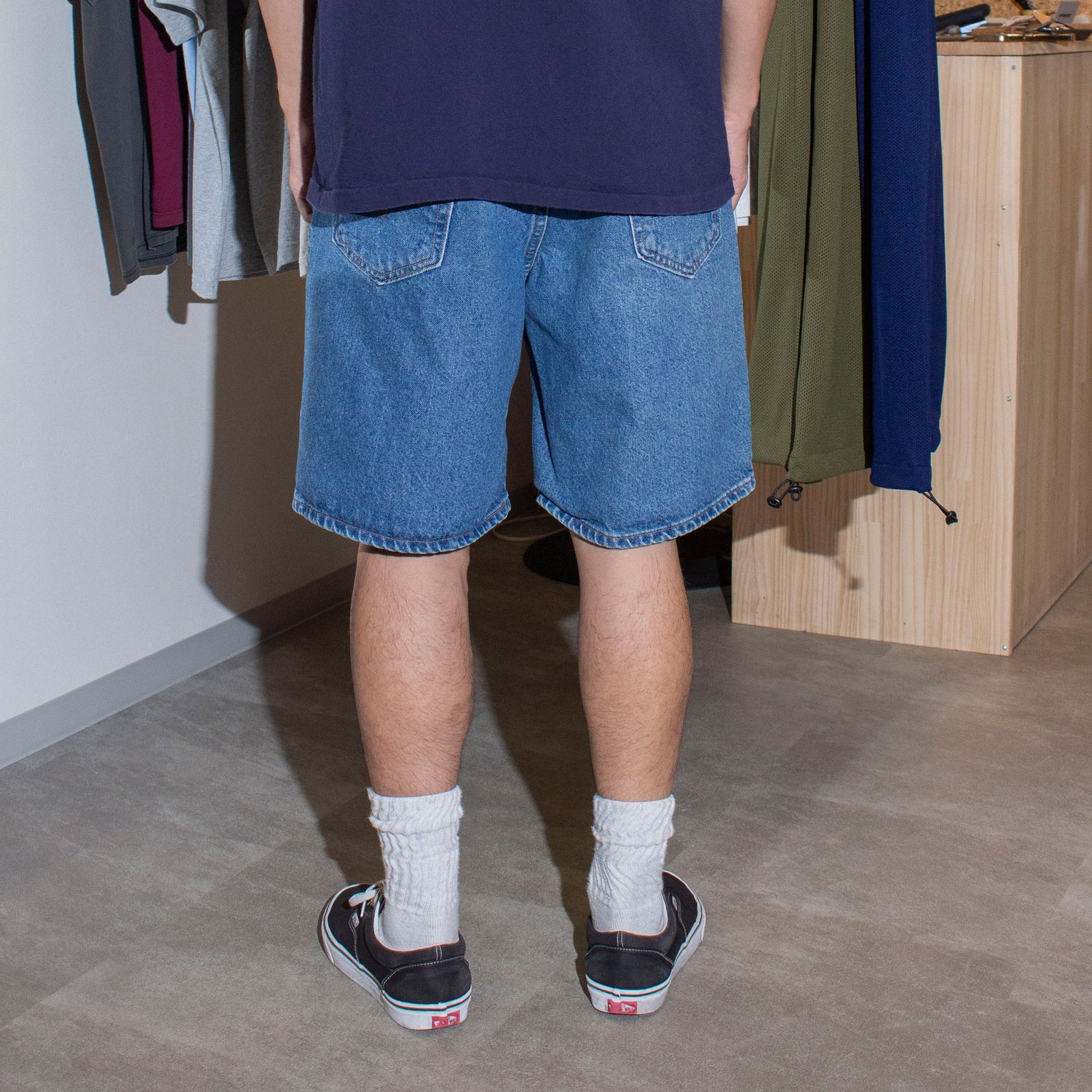 CLASS クラス 12oz DENIM SHORTS デニムショーツ ICE CREAM - アイスクリーム】PEARL DENIM SHORTS / BLUE