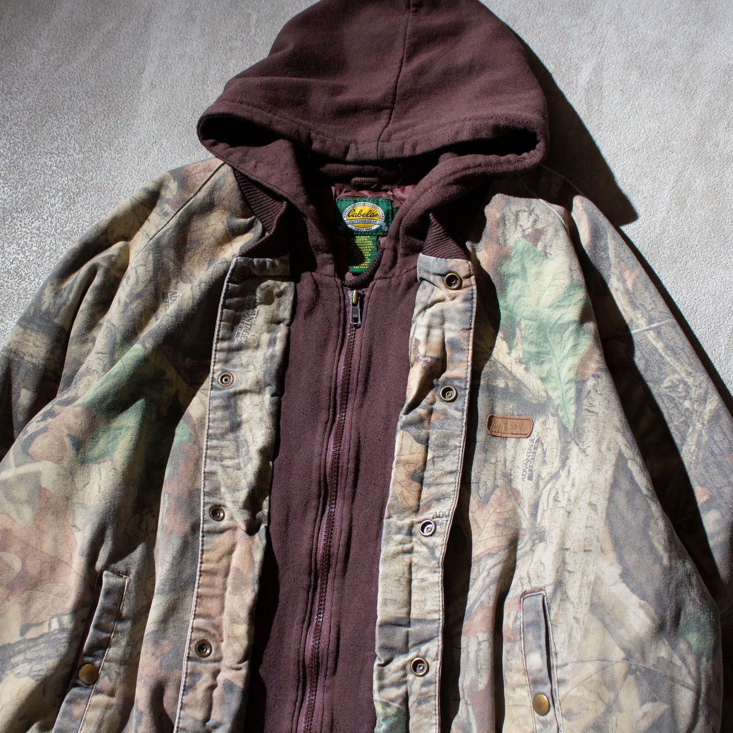 Tree Camo Hooded Blouson Made in CANADA