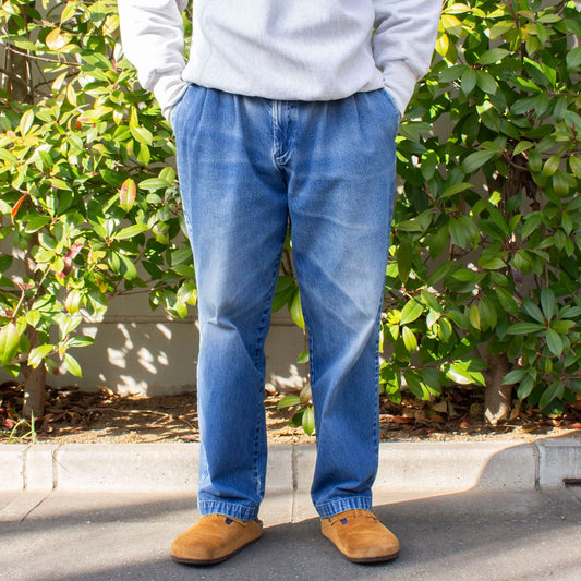2tuck Denim Slacks【36×30】