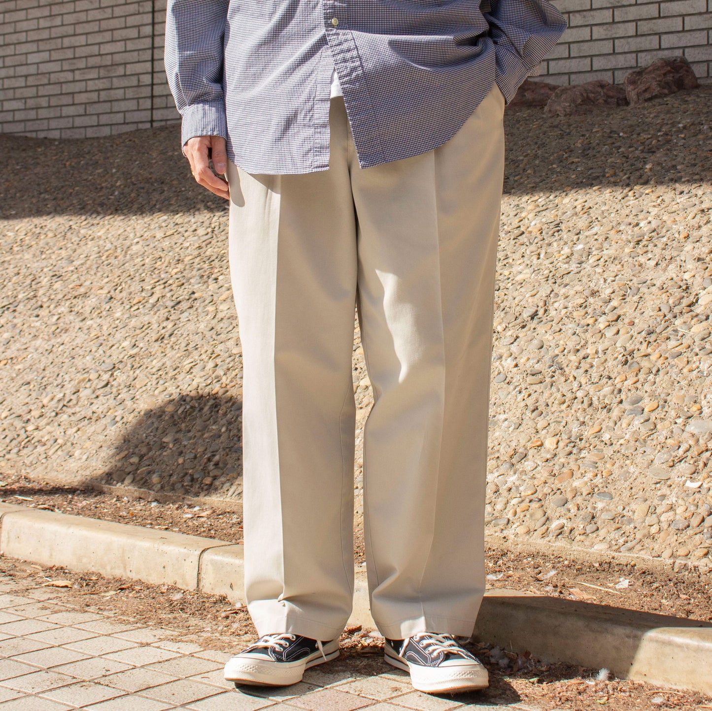2tuck Cotton Chino Pants【37×29 】