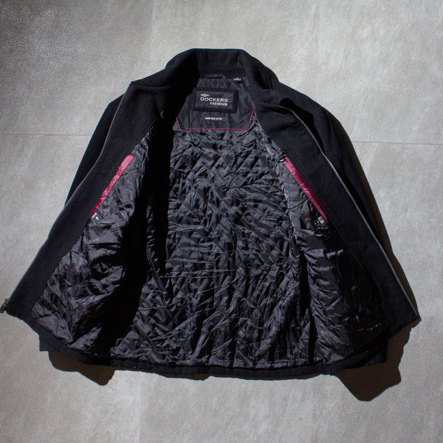 Wool Sport Jacket / Black