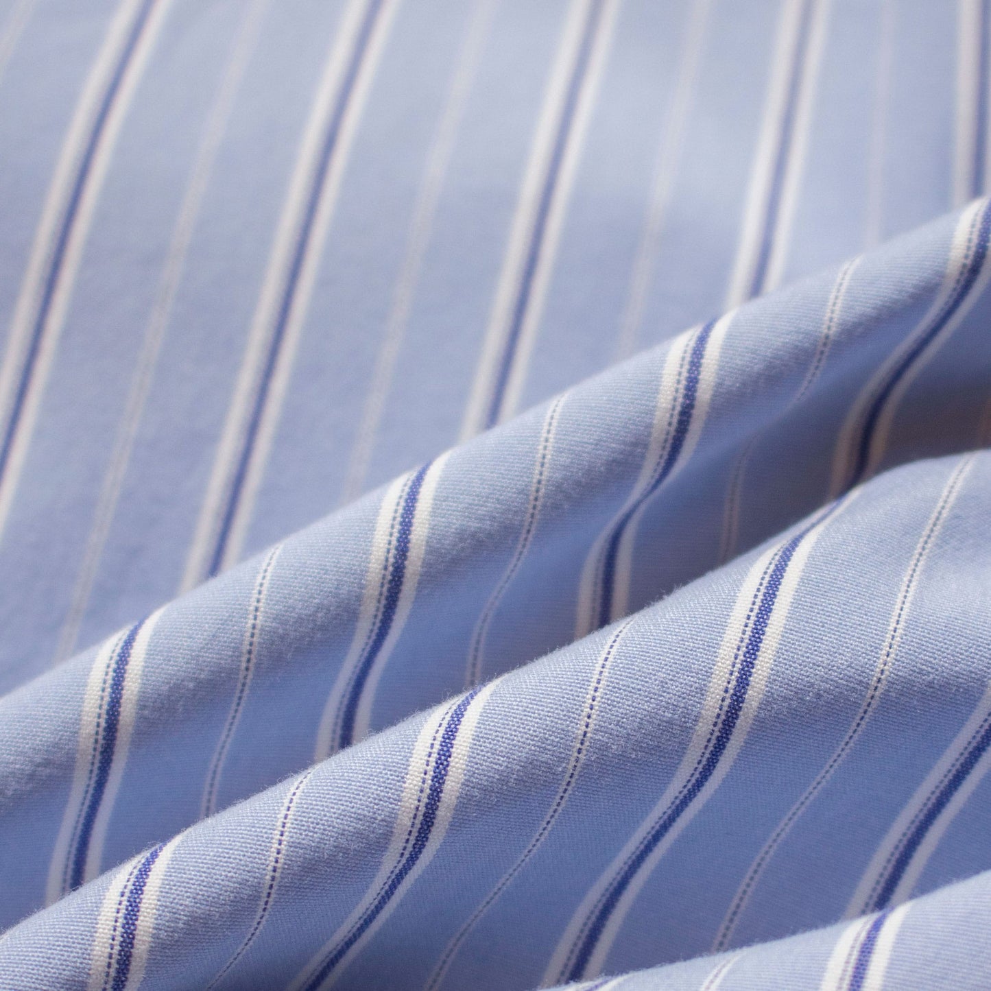 "VINTAGE BTTONDOWN" Stripe L/S Shirt【M】