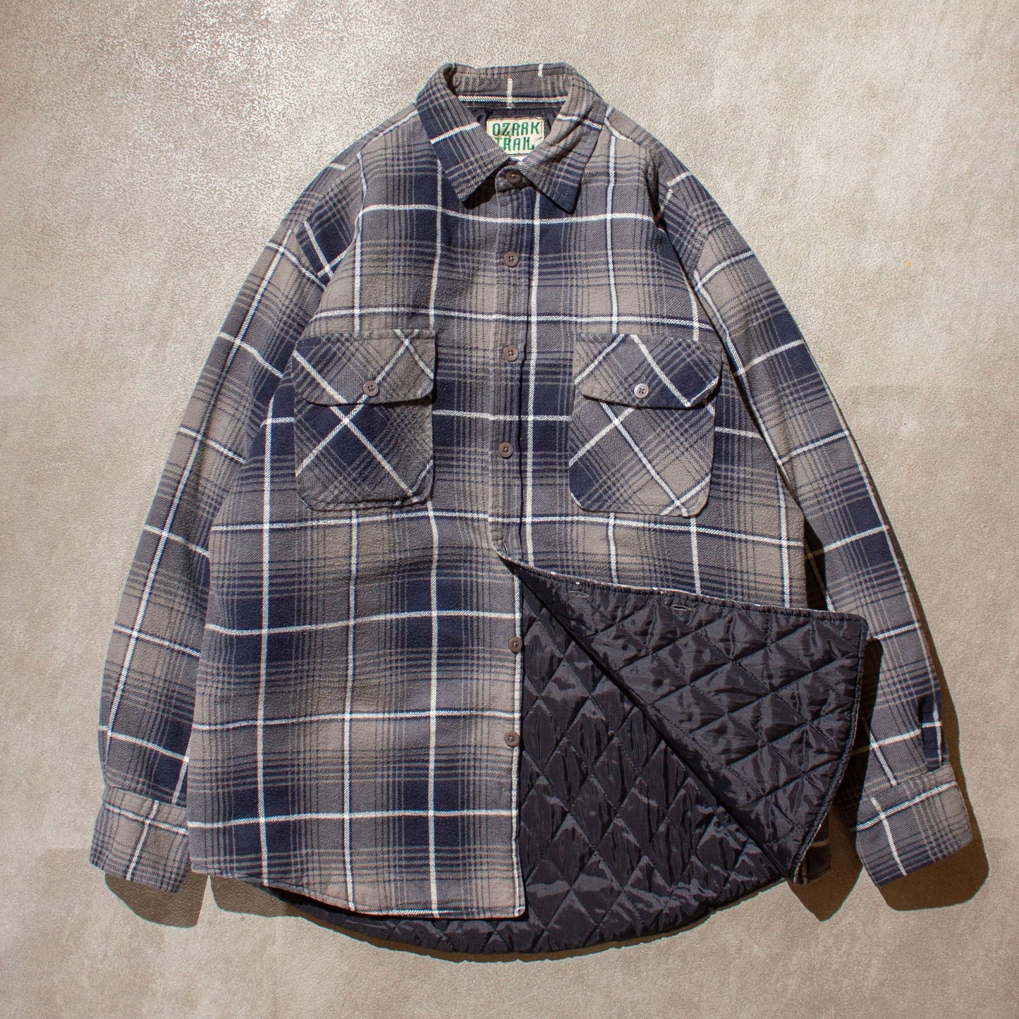 Quilted Lined Flannel Shirt【Large】