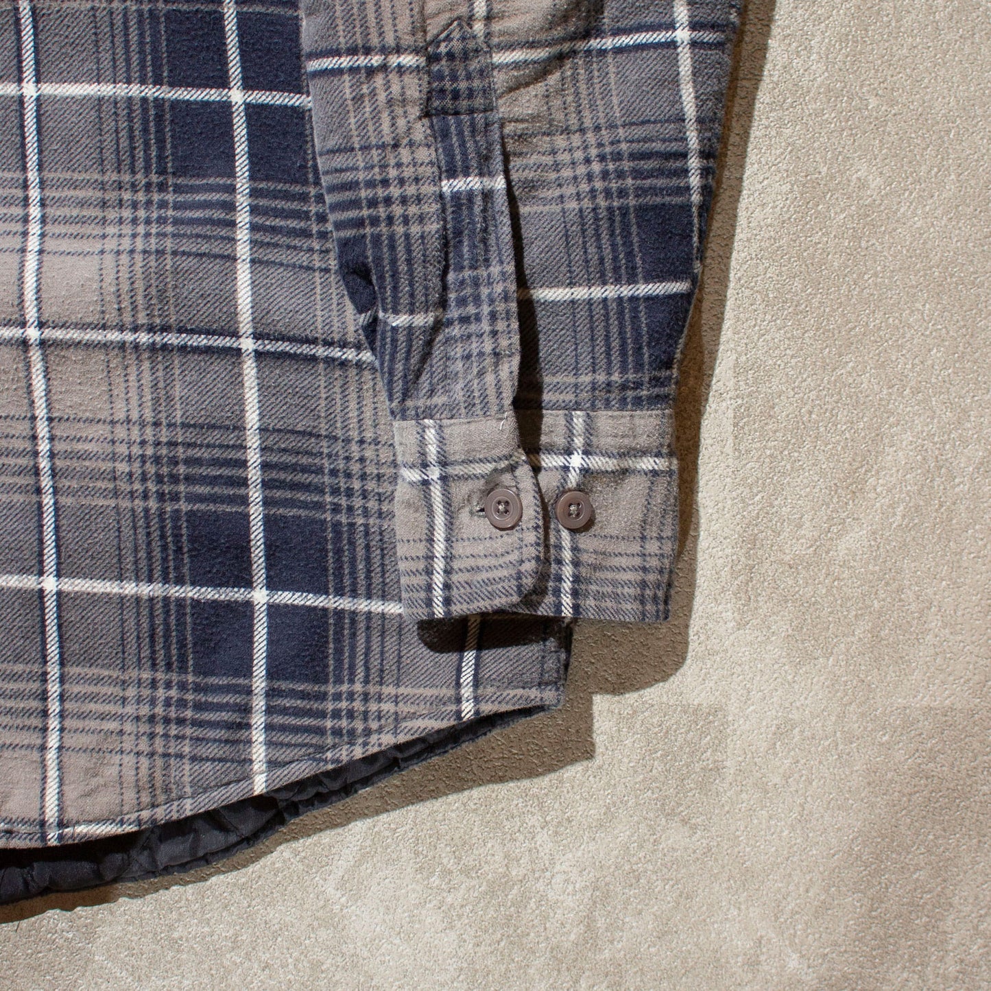 Quilted Lined Flannel Shirt【Large】