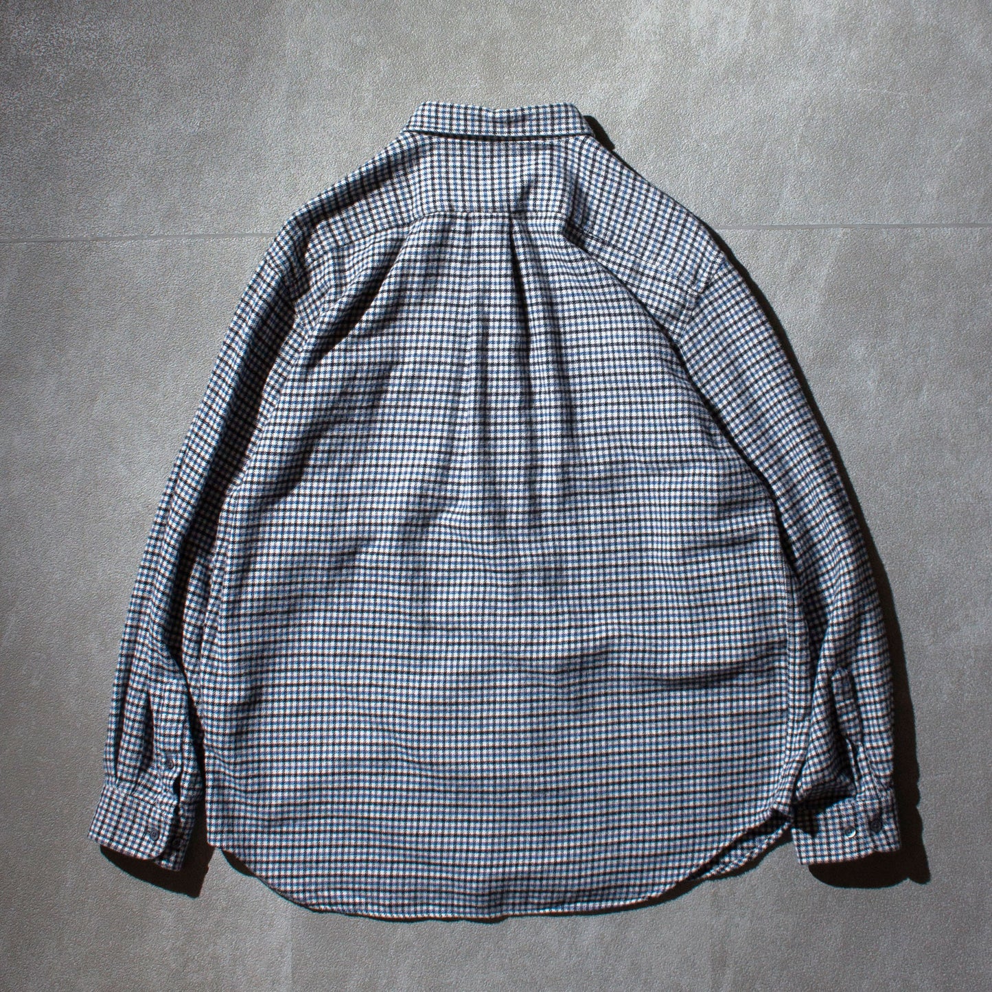 Houndtooth Coton Flannel Shirt