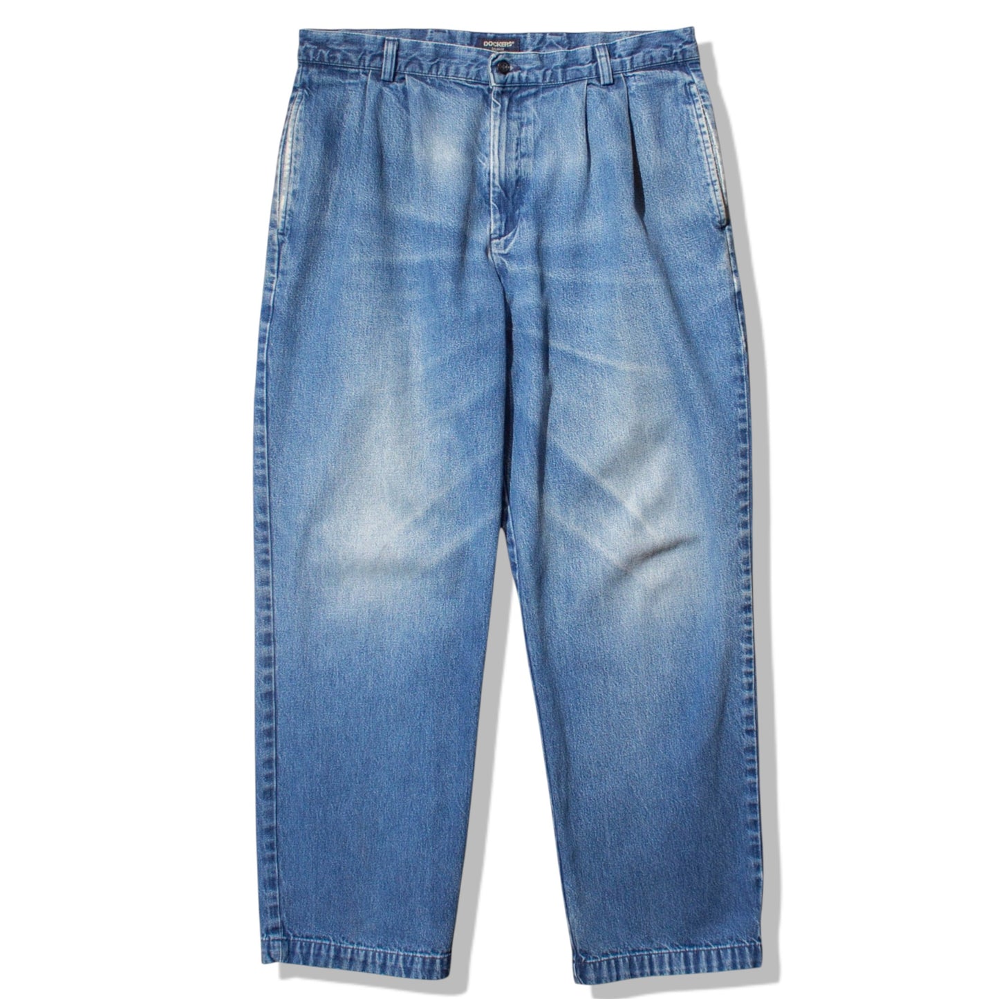 2tuck Denim Slacks【36×30】