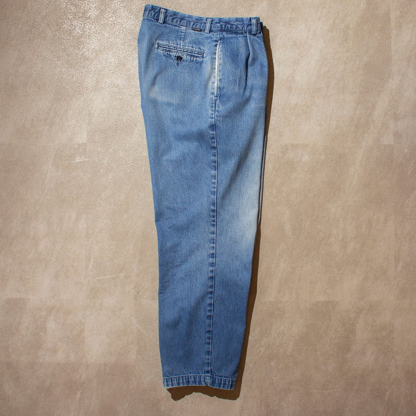 2tuck Denim Slacks【36×30】