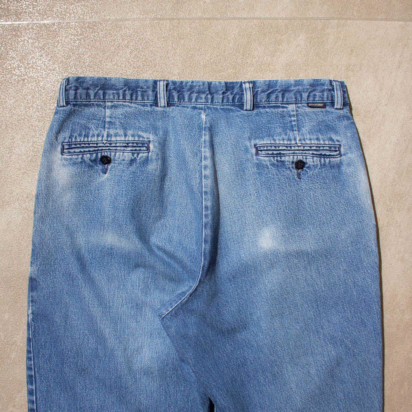 2tuck Denim Slacks【36×30】