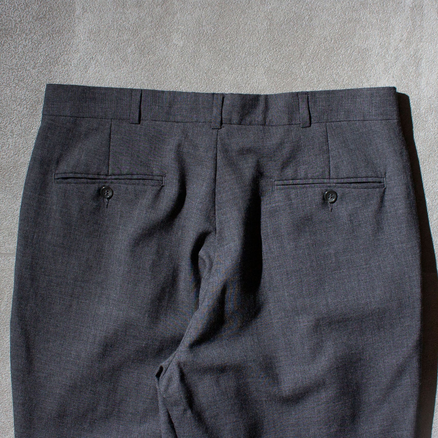 2Tuck Wool Slacks【W35×L30】