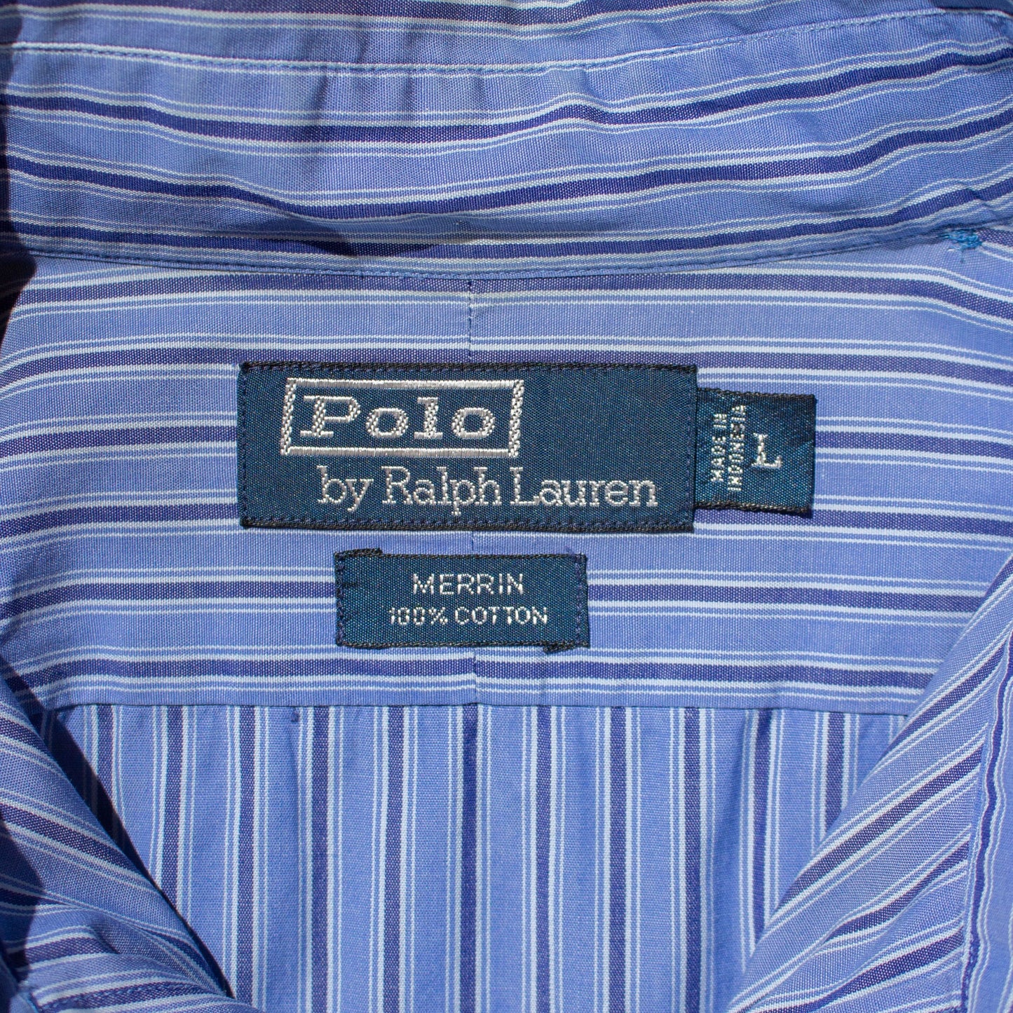 "MERRIN" Stripe Shirt【L】