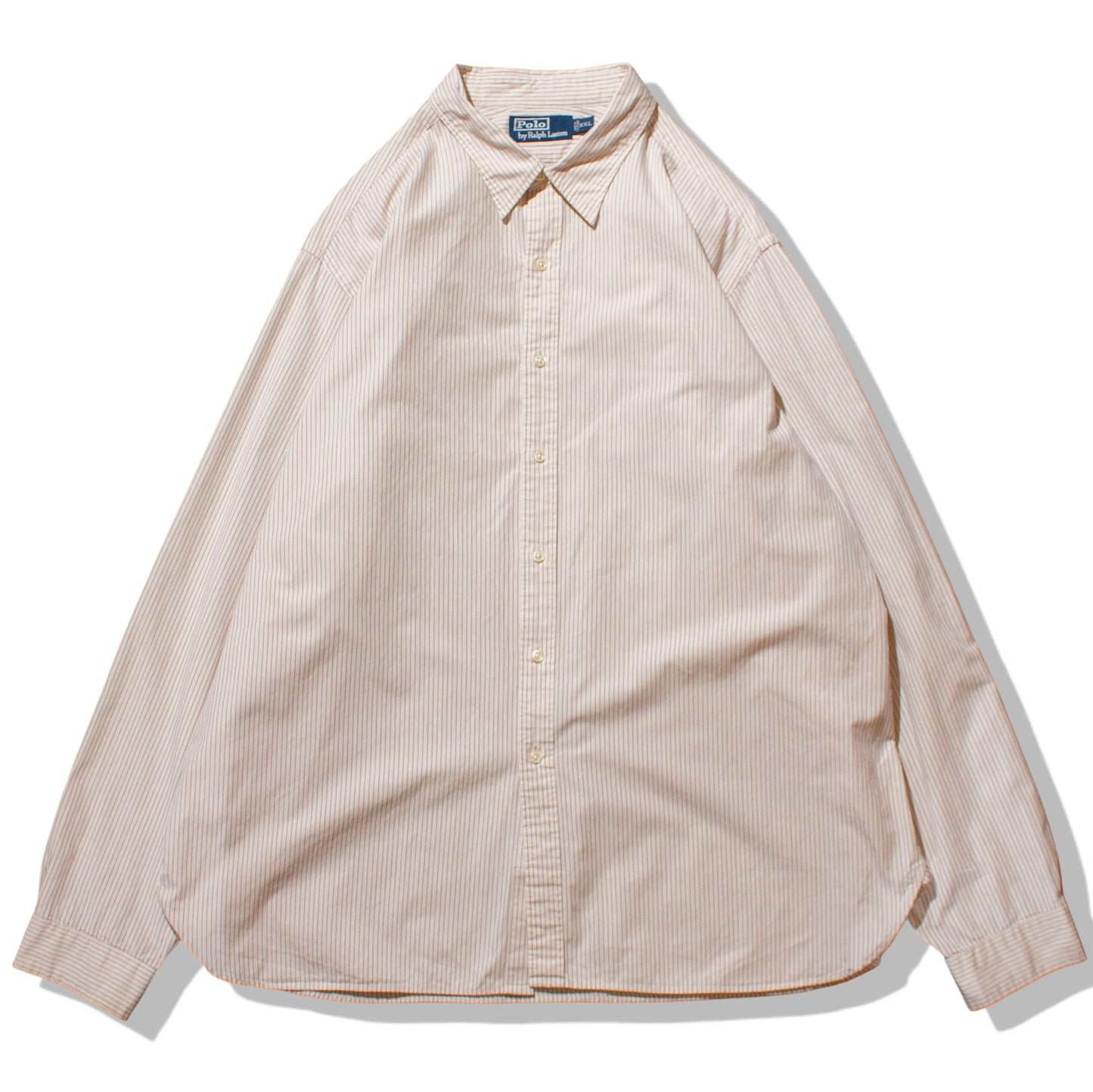 Stripe Regular Collar Shirt【XXL】