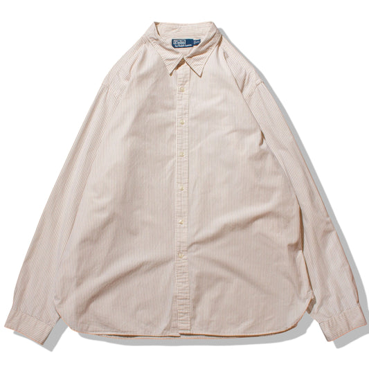 Stripe Regular Collar Shirt【XXL】