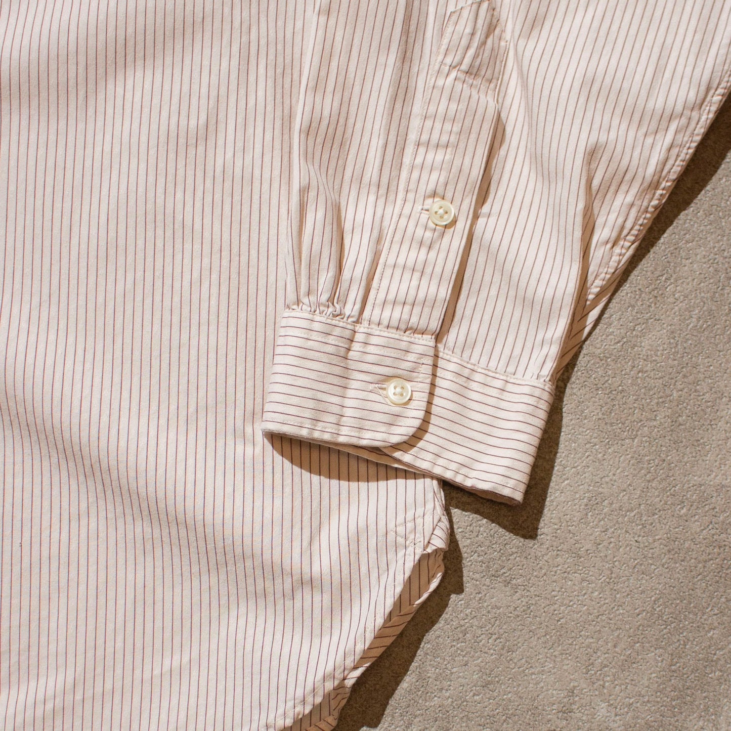 Stripe Regular Collar Shirt【XXL】