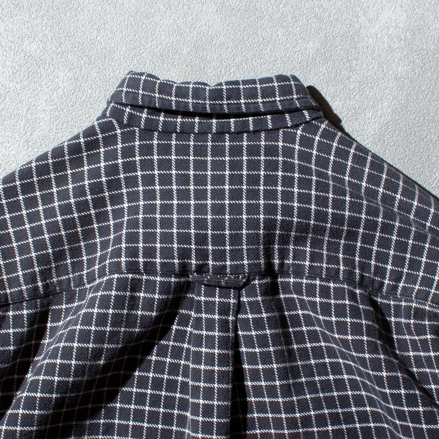 Windowpane Cotton Check Shirt