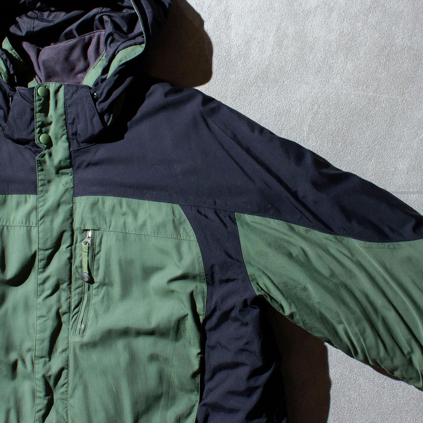 Nylon Padded Mountain Parka