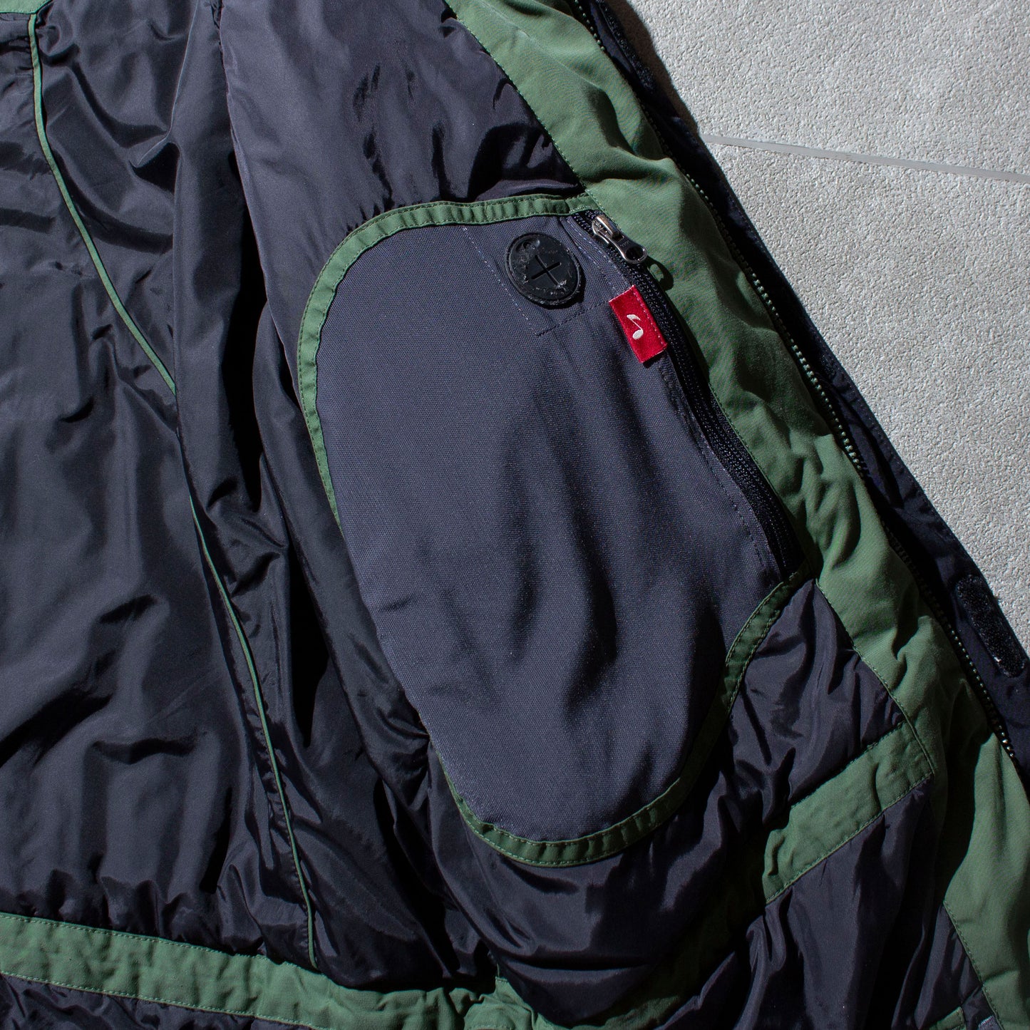 Nylon Padded Mountain Parka