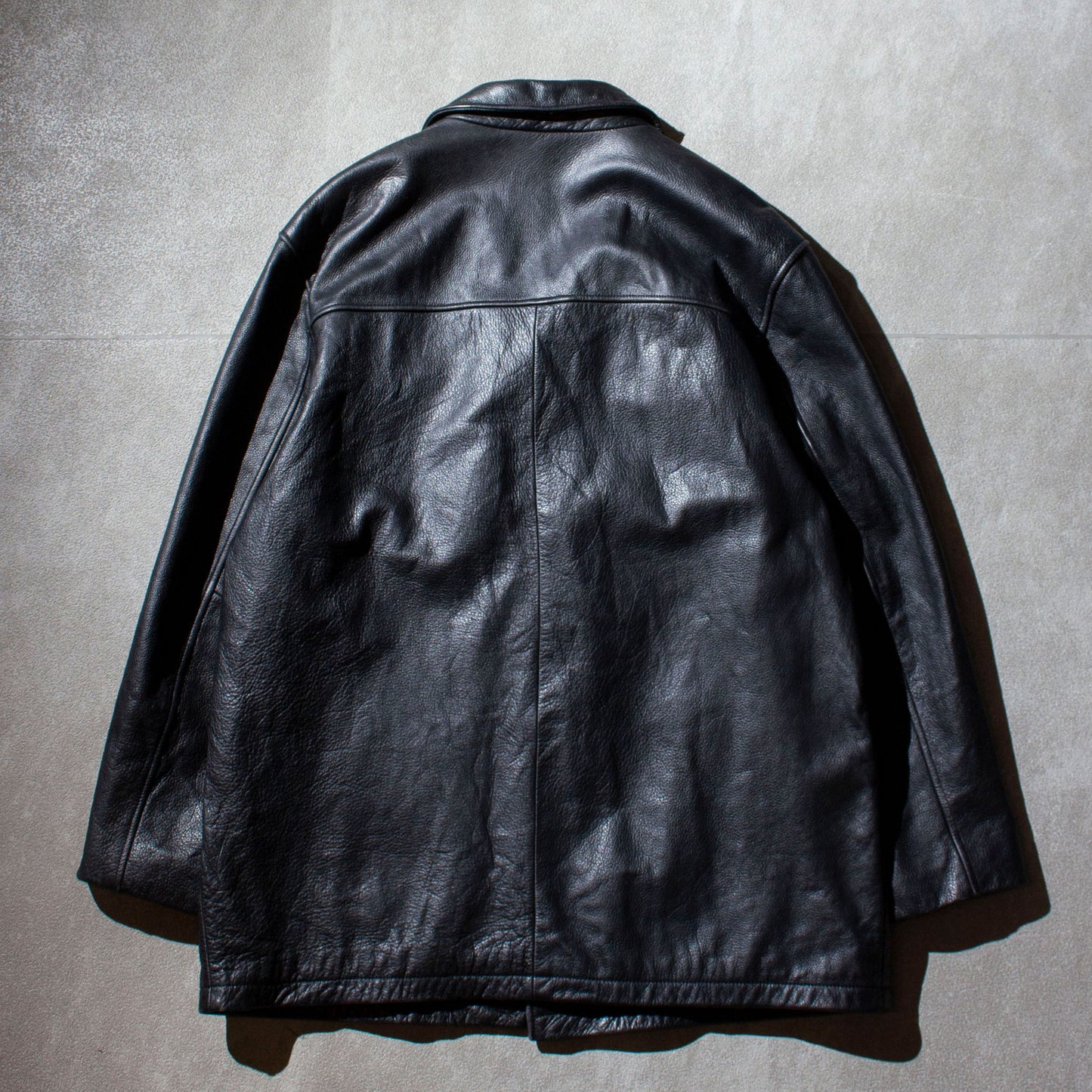 Leather Car Coat