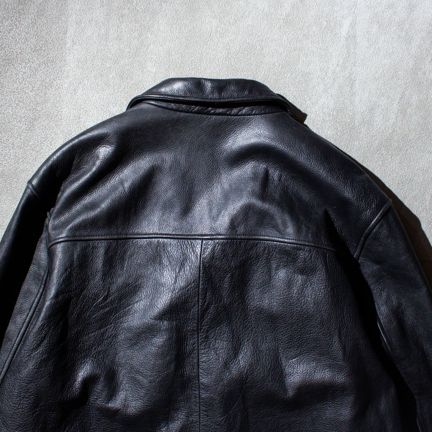 Leather Car Coat