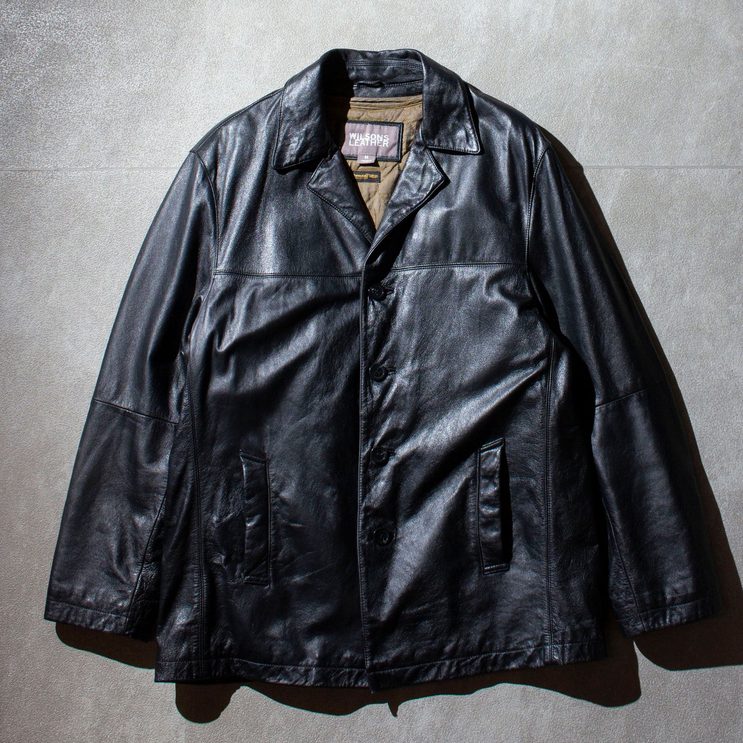 Leather Car Coat