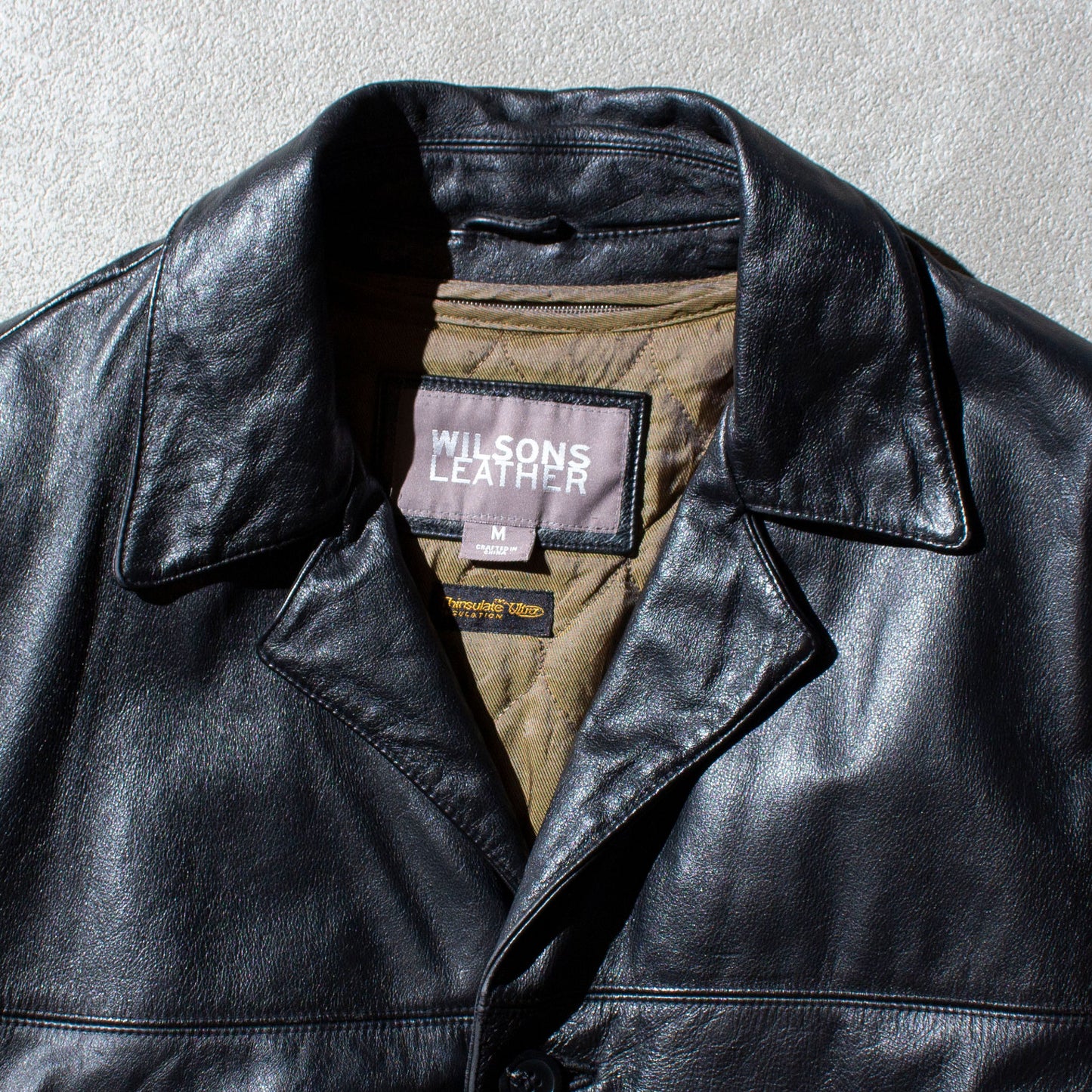 Leather Car Coat