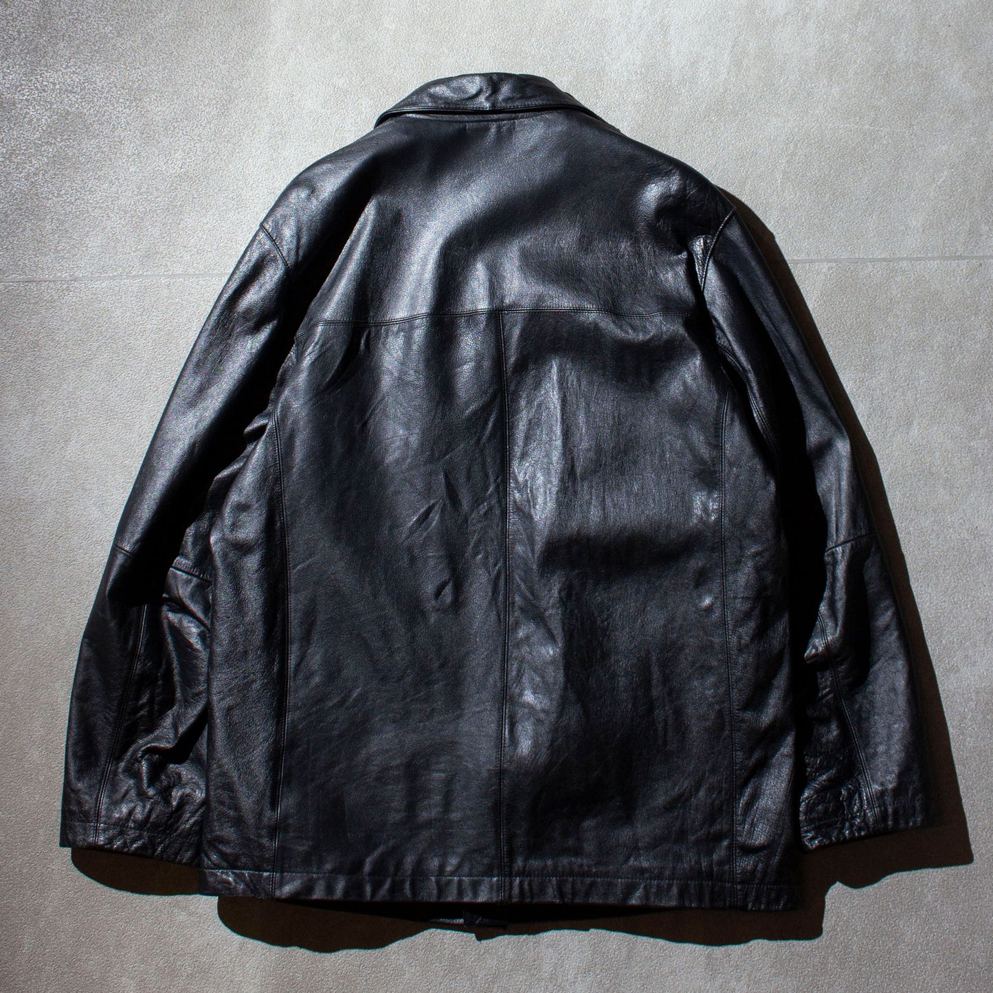 Leather Car Coat