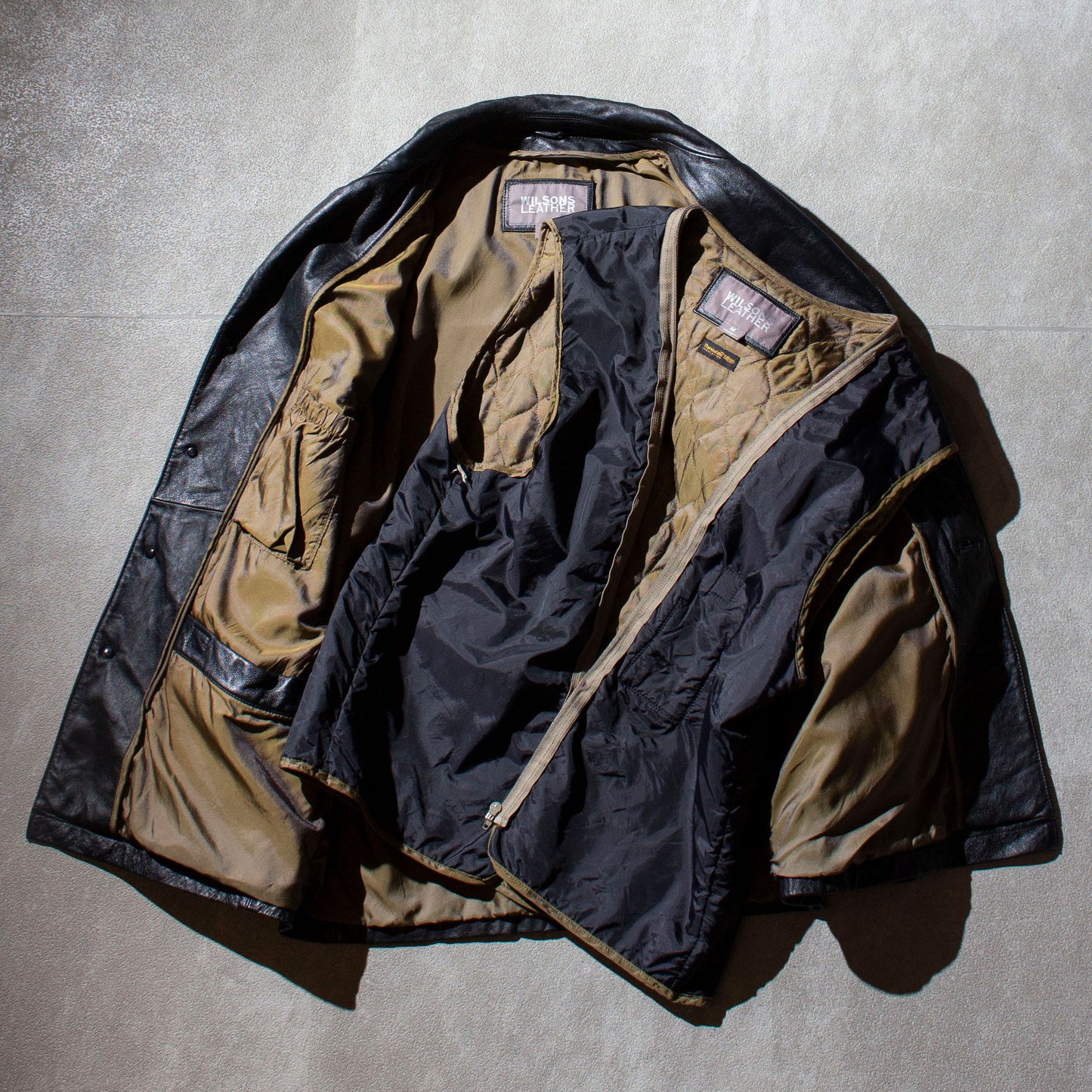 Leather Car Coat