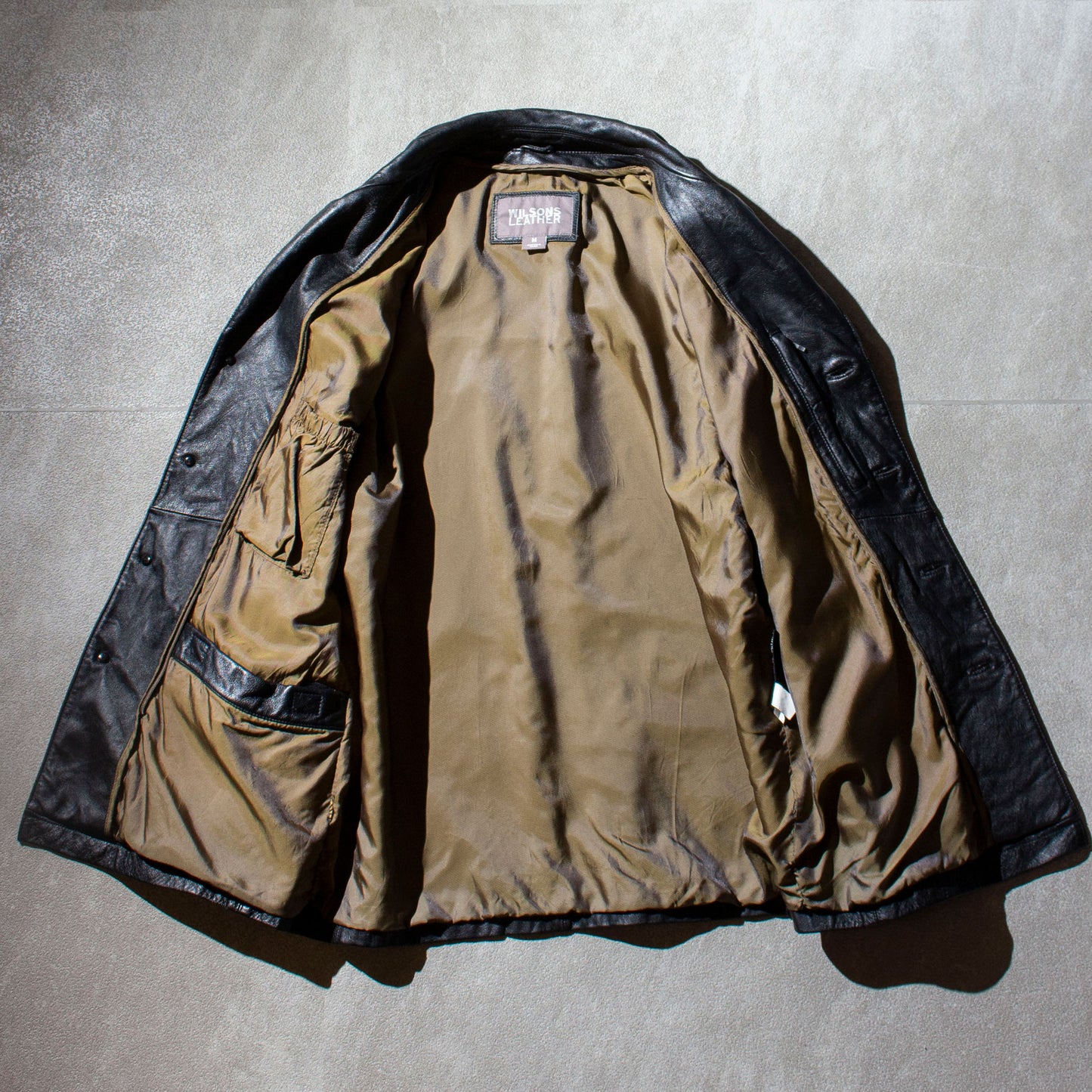 Leather Car Coat