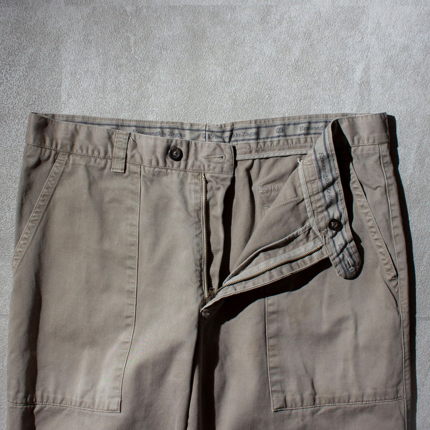 Cotton Baker Pants Made in Italy