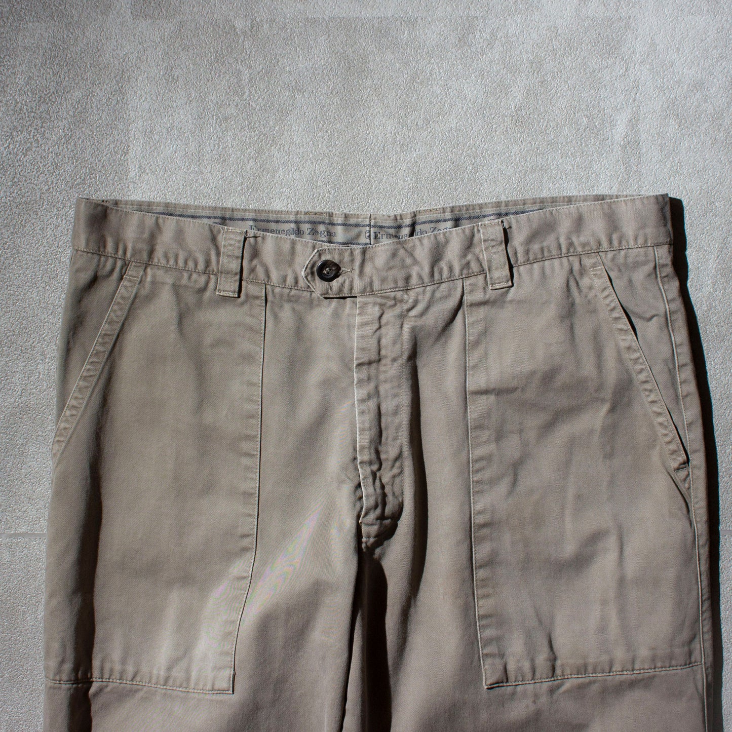 Cotton Baker Pants Made in Italy