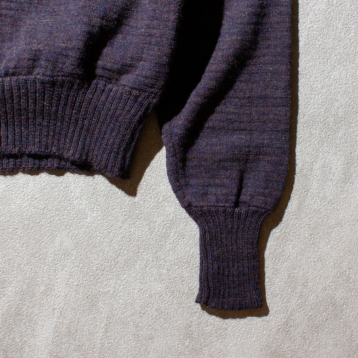 V-Neck Wool Knit Sweater