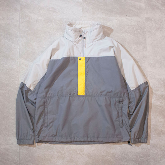 Nylon Halfzip Pullover Jacket Made in USA