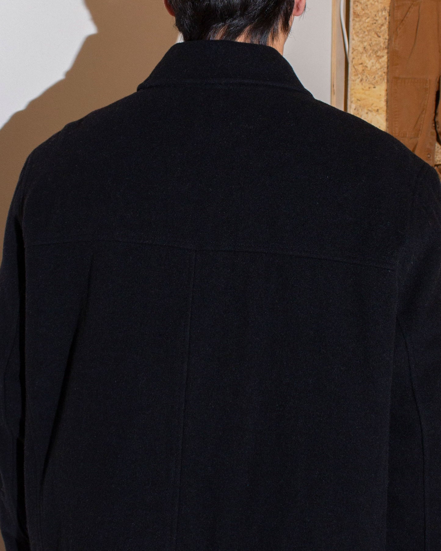 Wool Sport Jacket / Black