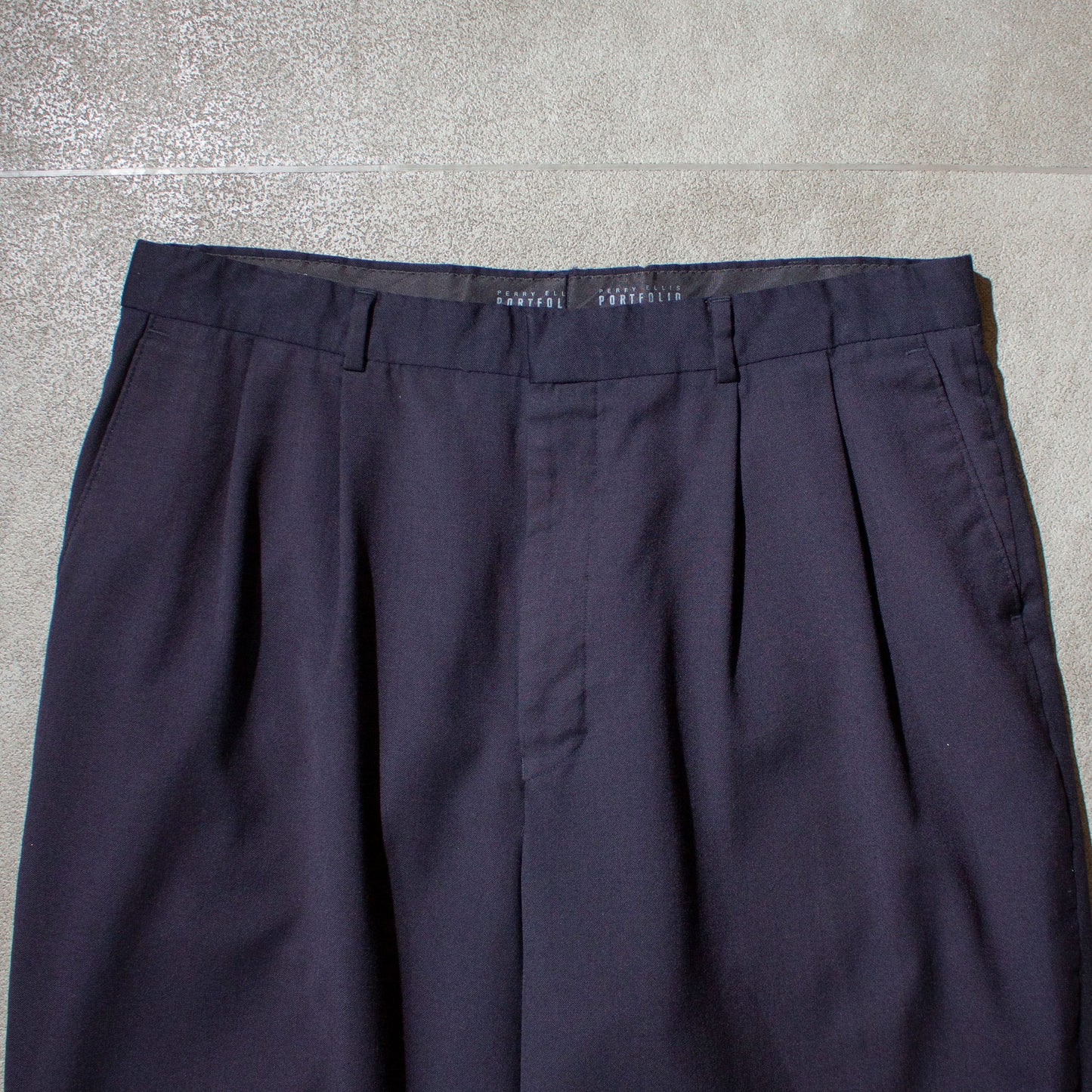 2tuck Wide Slacks /【37×30】