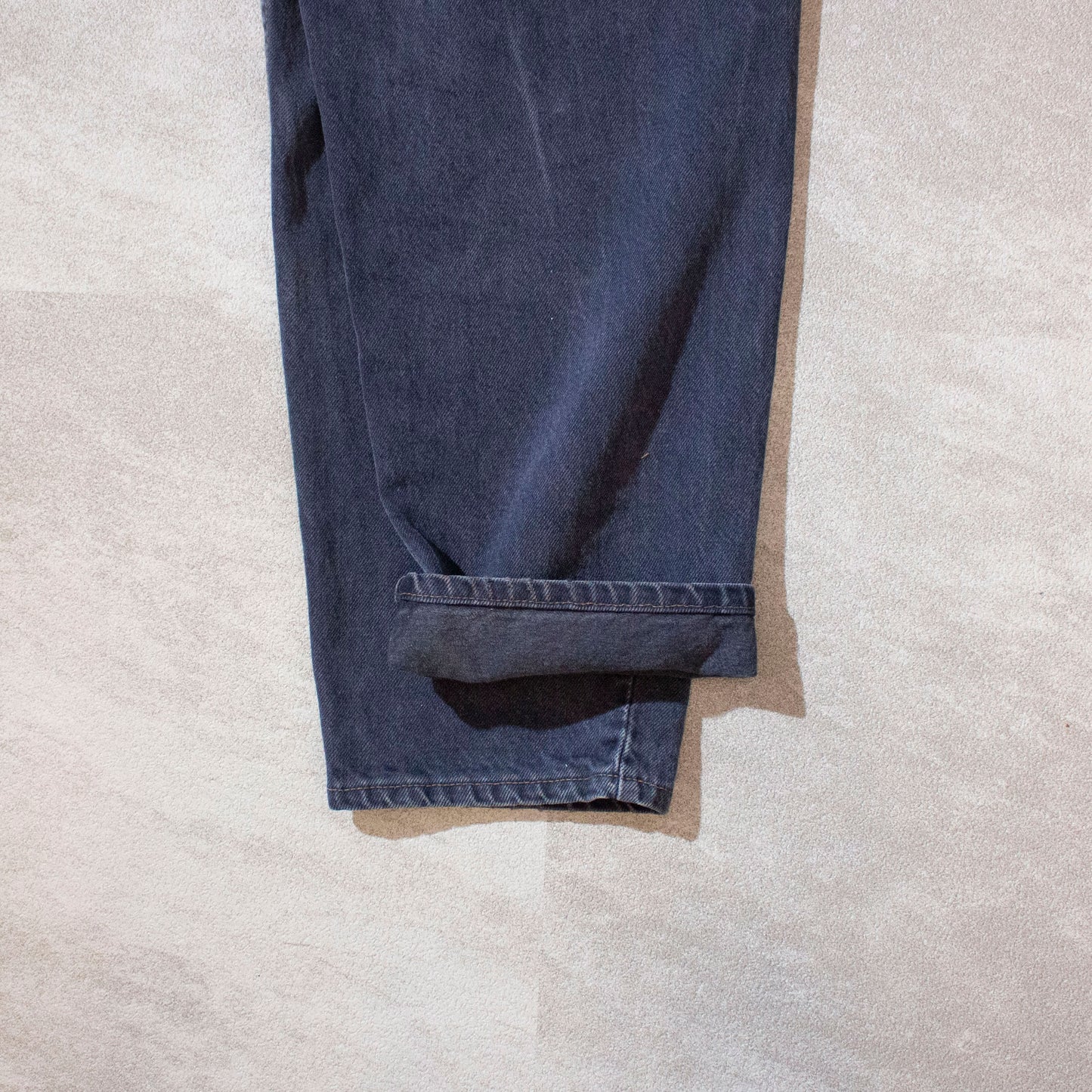 550 Relaxed Fit Black Denim Pants