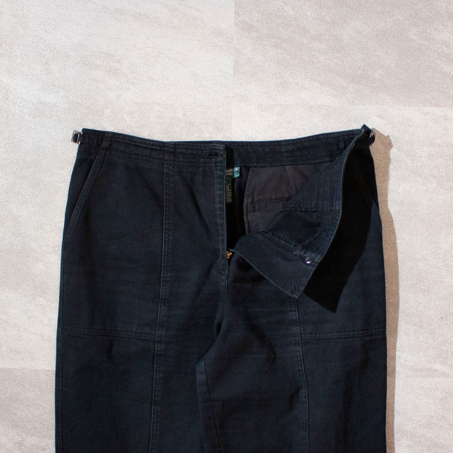 Cotton Sidetab Pants