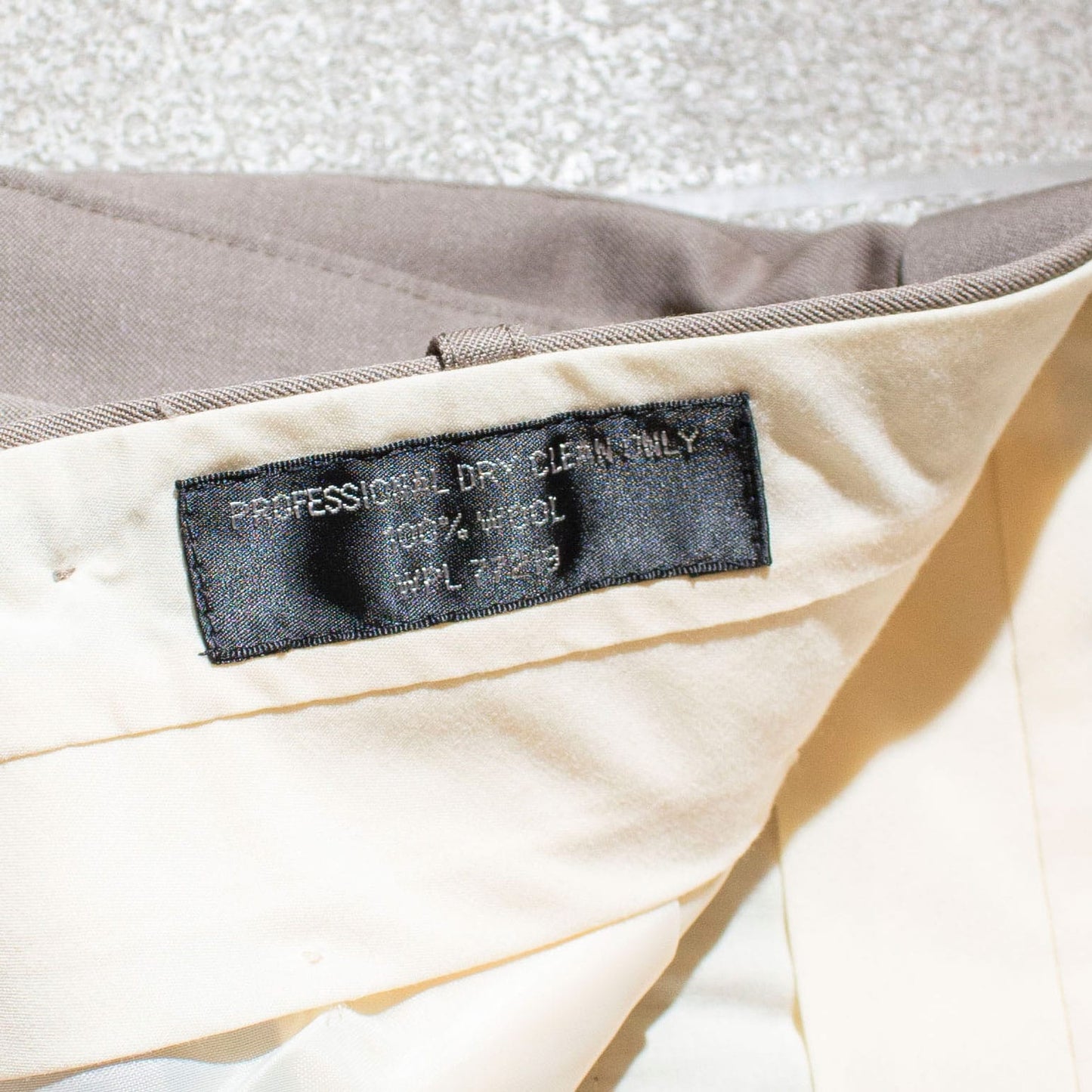 "R.O.C." Wool 3Tuck Slacks