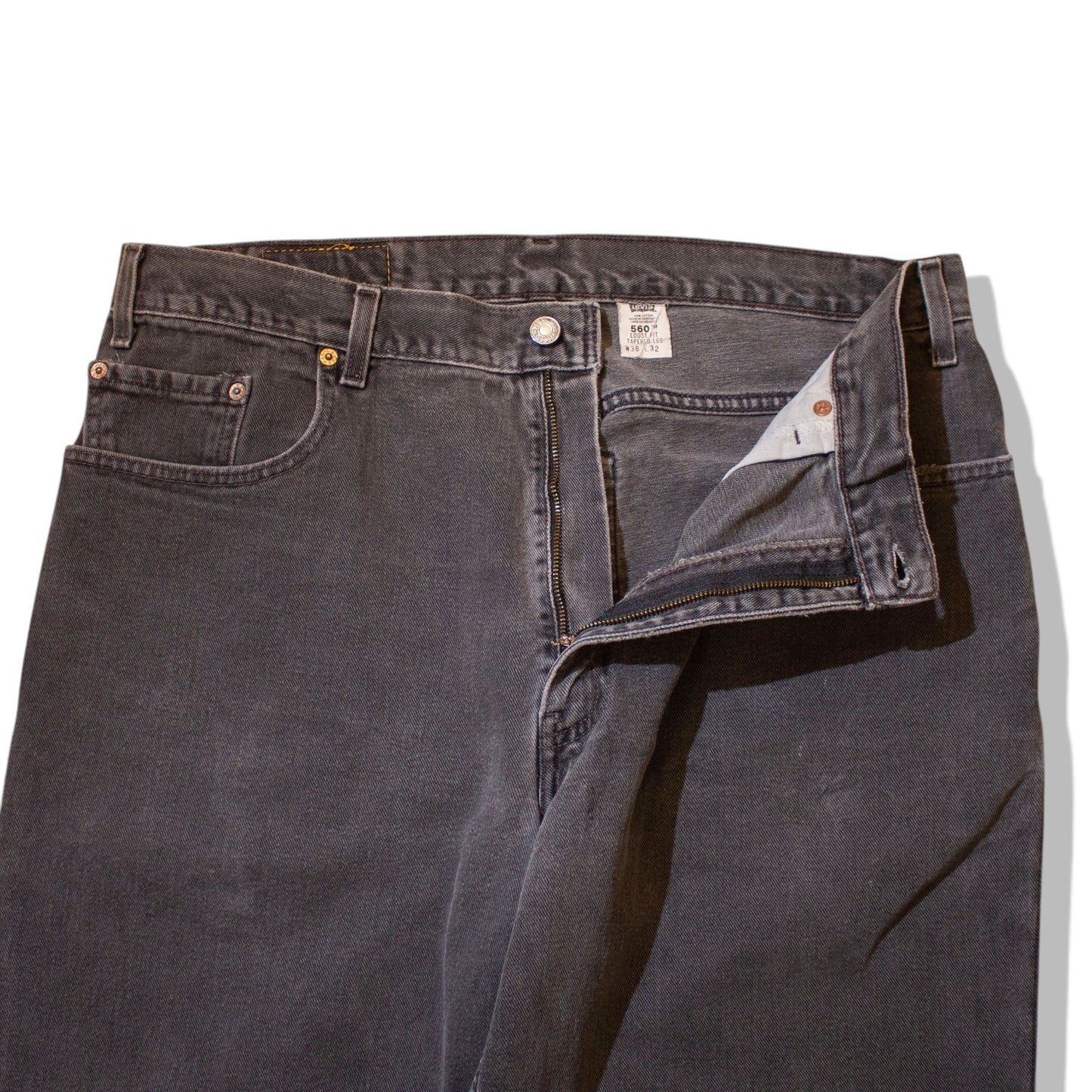 560 Loosefit Tapared Leg Denim Pants【38×30】