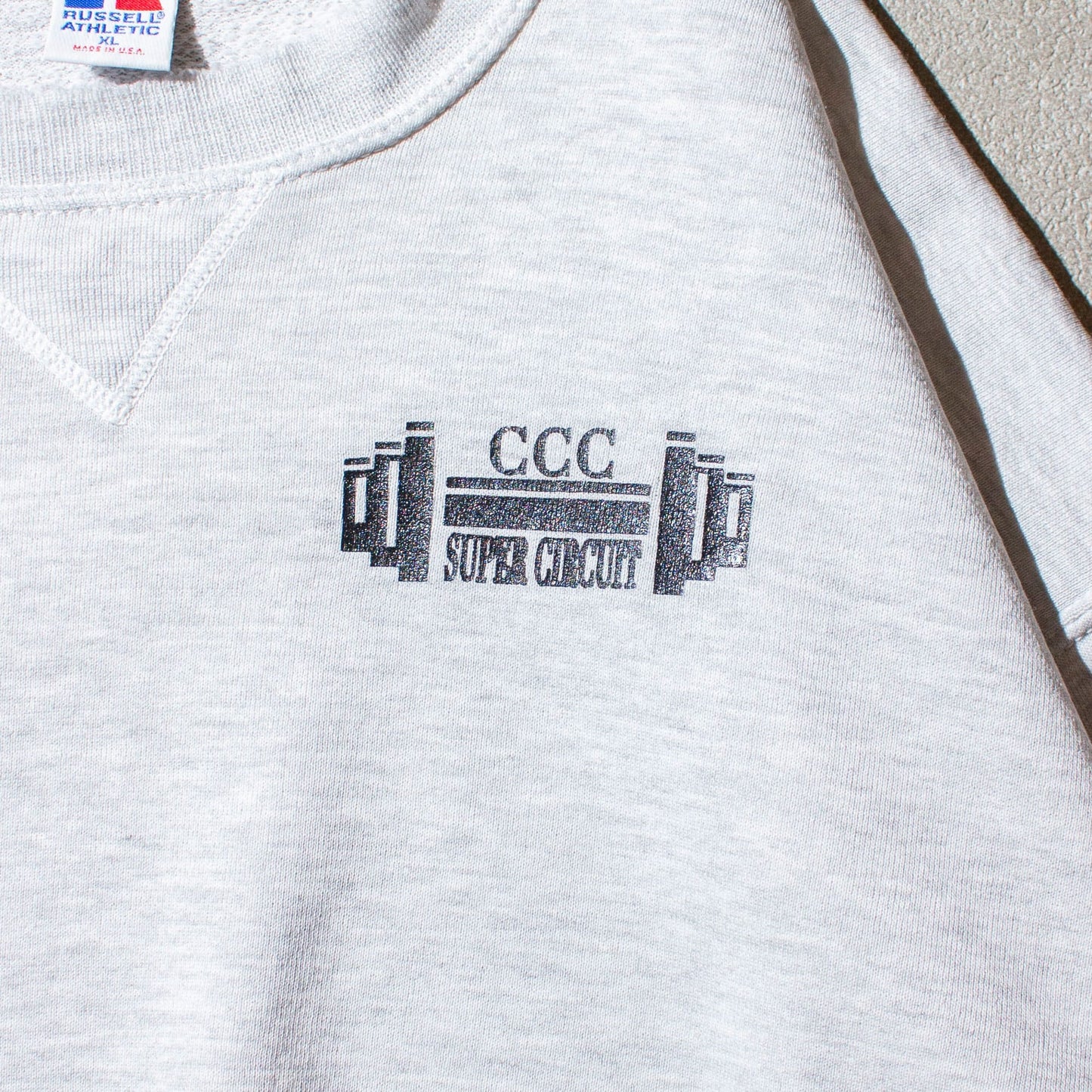 ”CCC SUPER CIRCUIT” Crewneck Sweat Made in U.S.A.