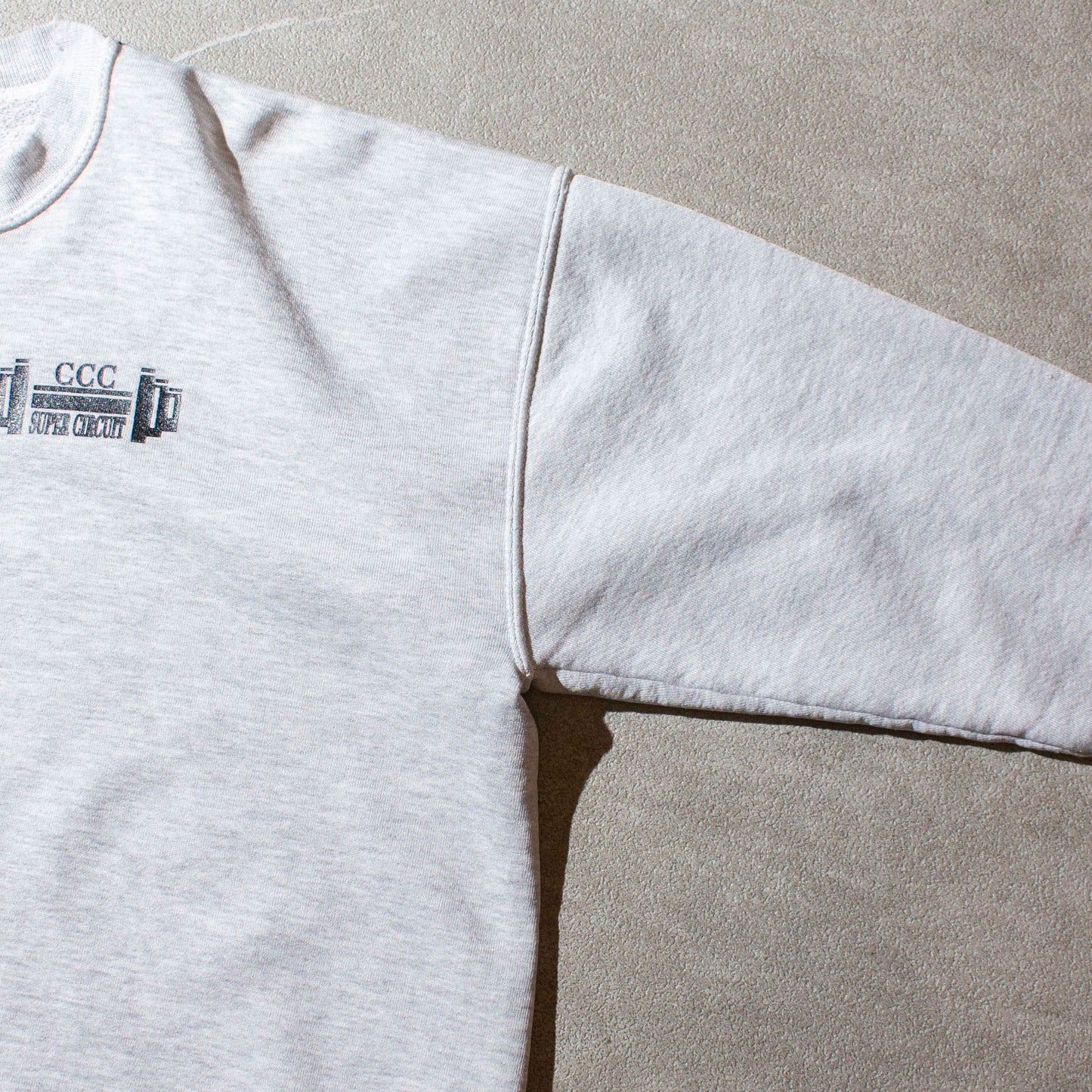 ”CCC SUPER CIRCUIT” Crewneck Sweat Made in U.S.A.
