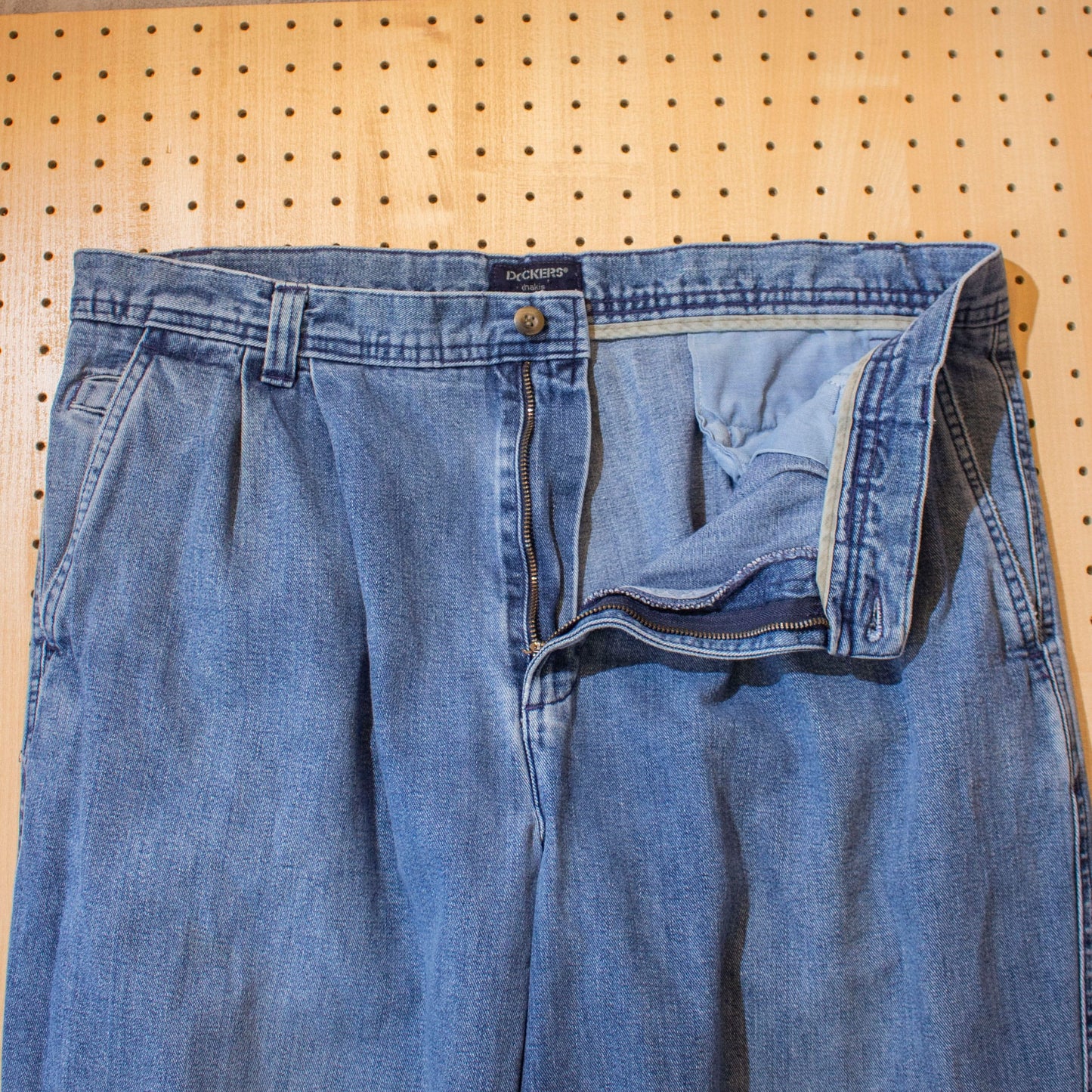2tuck Denim Slacks【38×28】