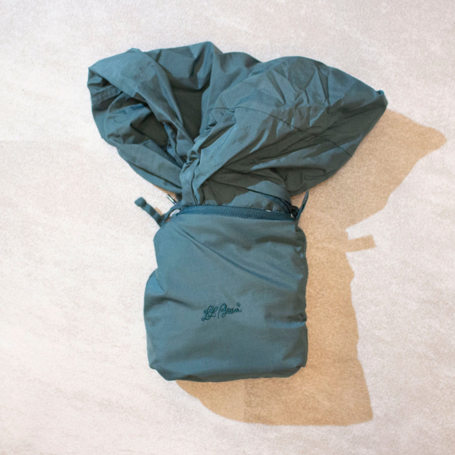 Nylon Packable Hoodie