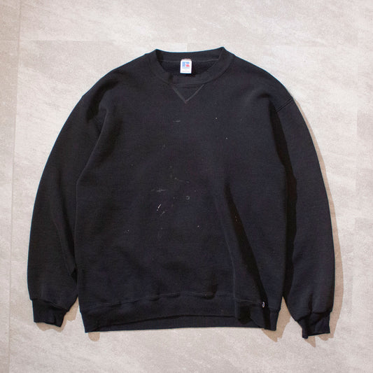 Crewneck Black Sweat Made in U.S.A.