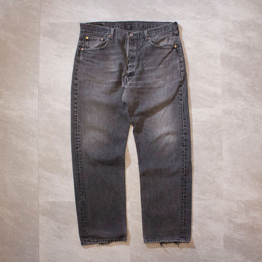 501 Black Denim Pants Made in U.S.A.