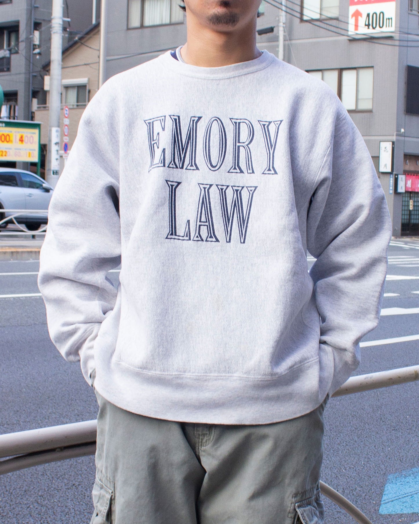 "EMORY LAY" Crewneck Sweat Made in U.S.A.