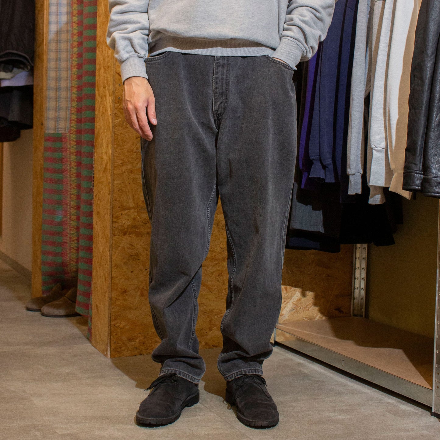 560 Loosefit Tapared Leg Denim Pants【38×30】