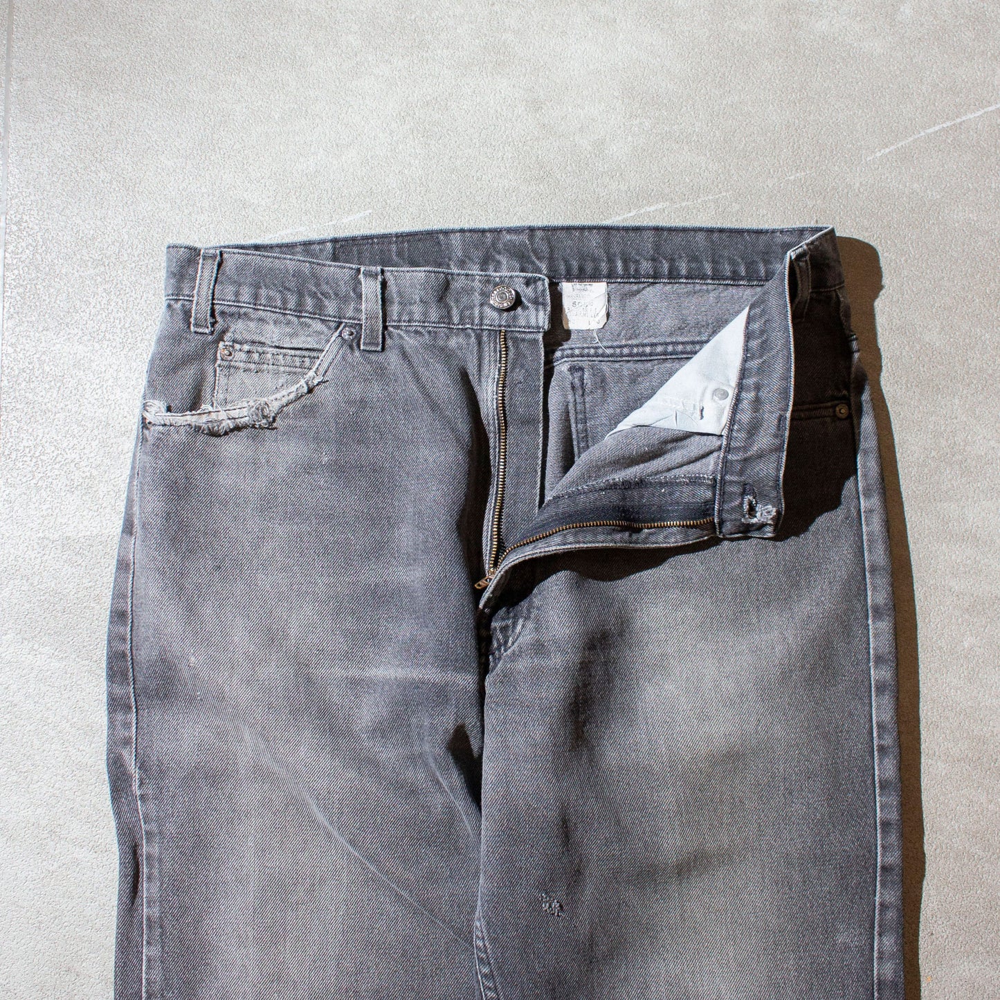 505 "Regular Fit Straight Leg" Denim Pants Made in U.S.A.