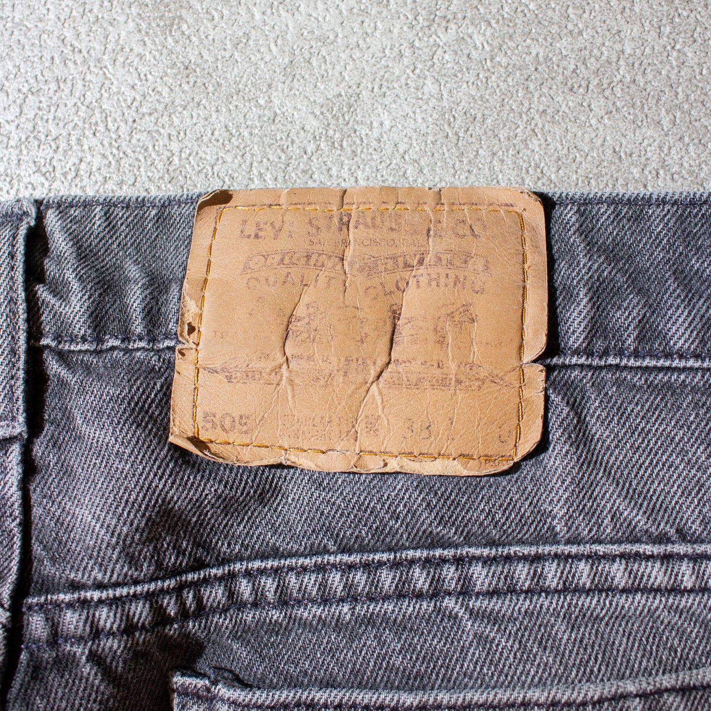 505 "Regular Fit Straight Leg" Denim Pants Made in U.S.A.
