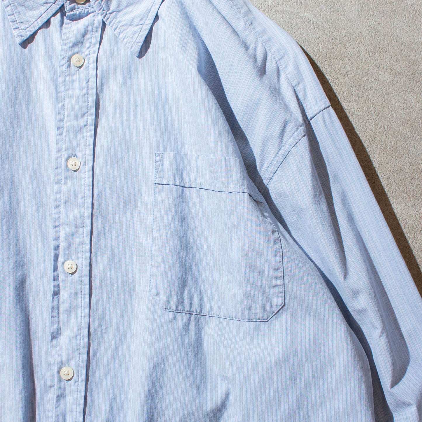 Regular Collar Stripe Shirt